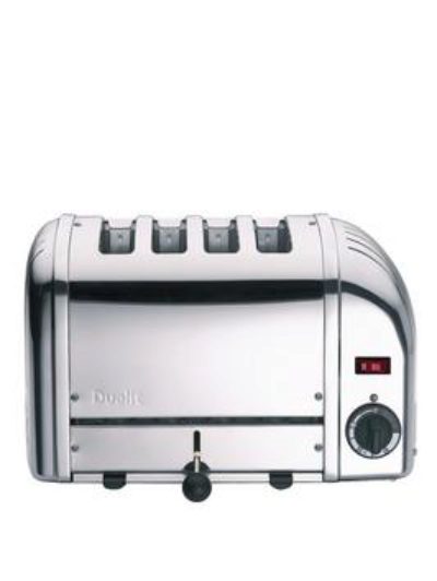 Dualit 40352 Vario 4-Slice Toaster - Polished Stainless Steel